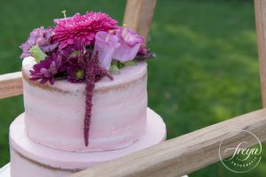 Naked Cake bruidstaart Deurne Mammarina top bloemencake